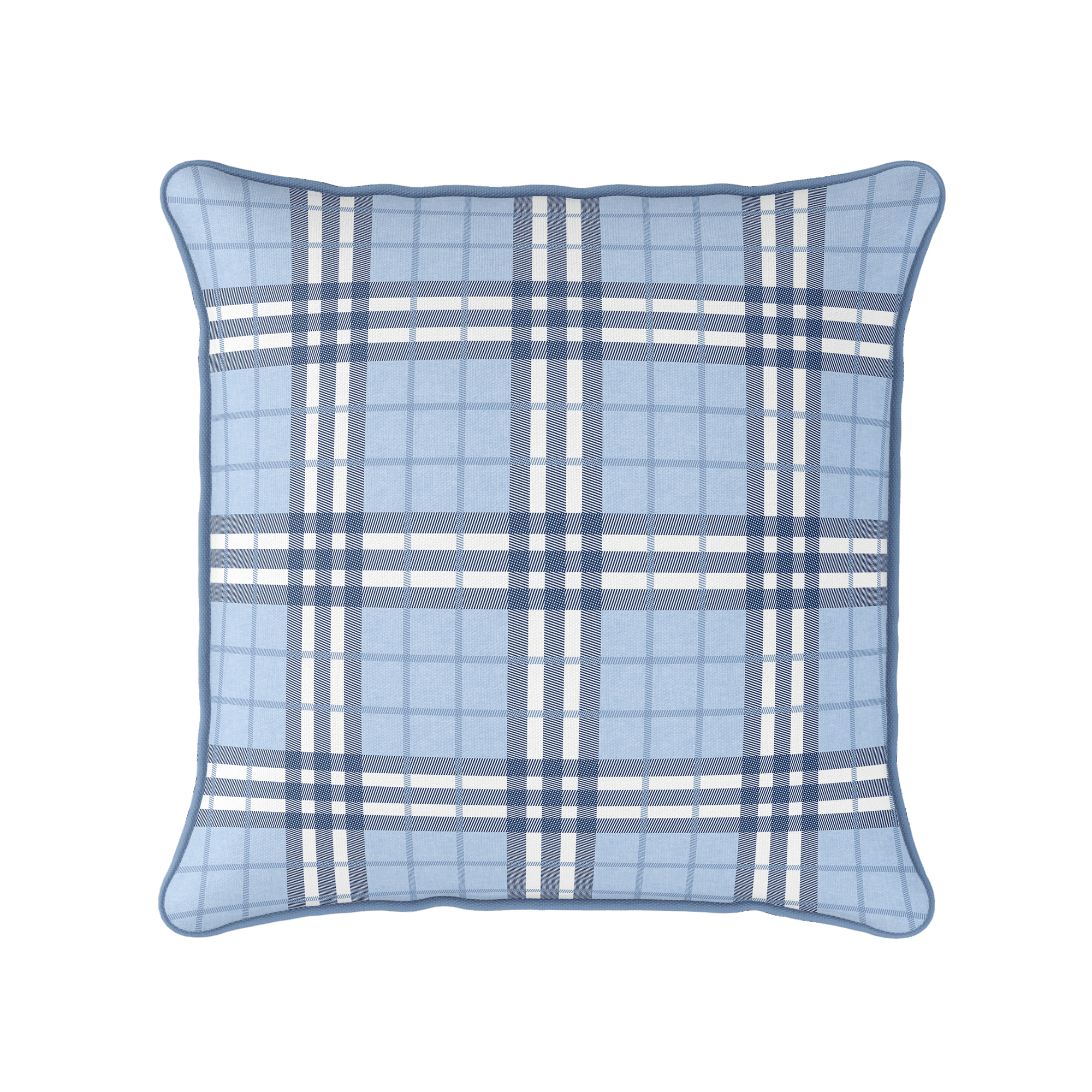 Highland Plaid Blue Fabric