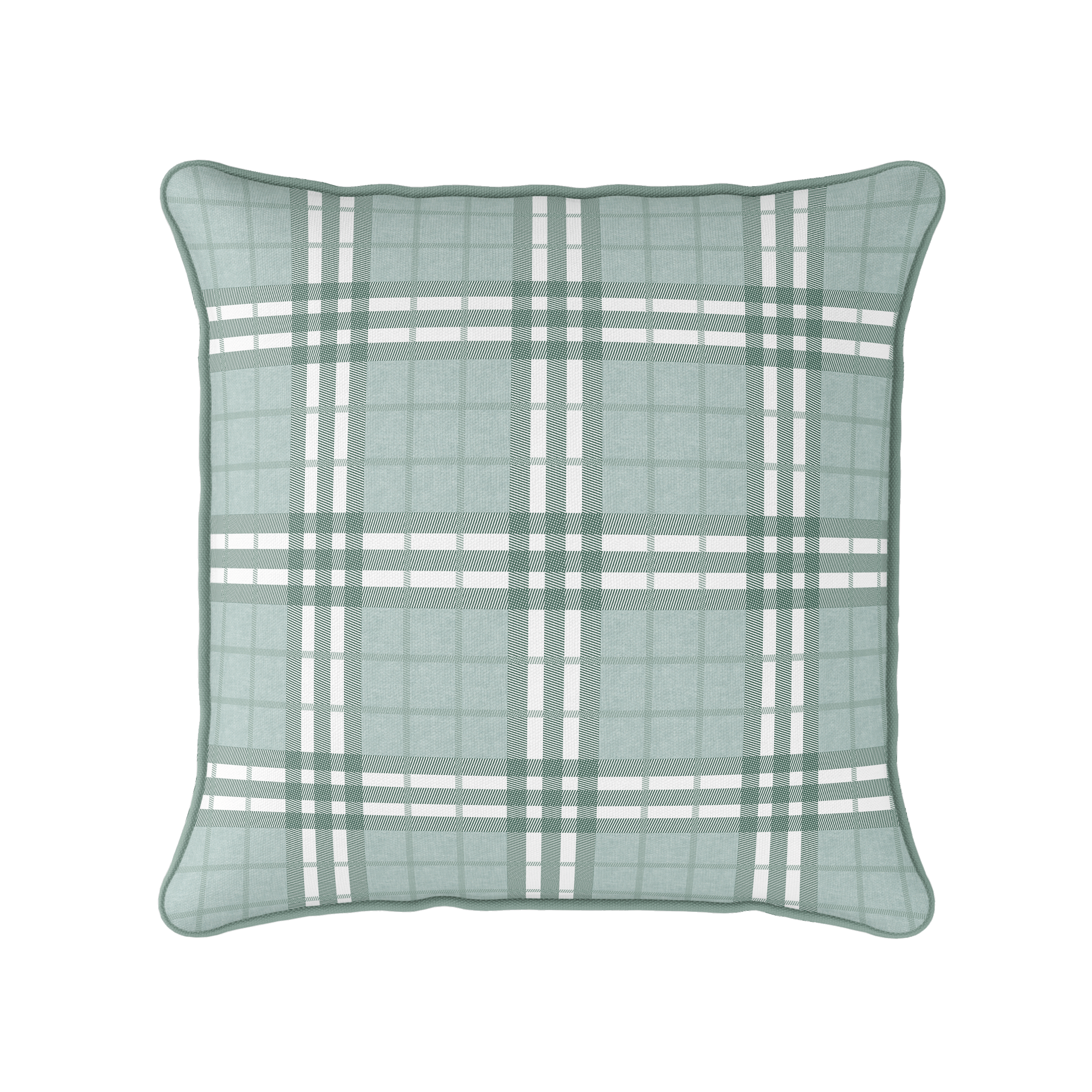 Highland Plaid Green Fabric
