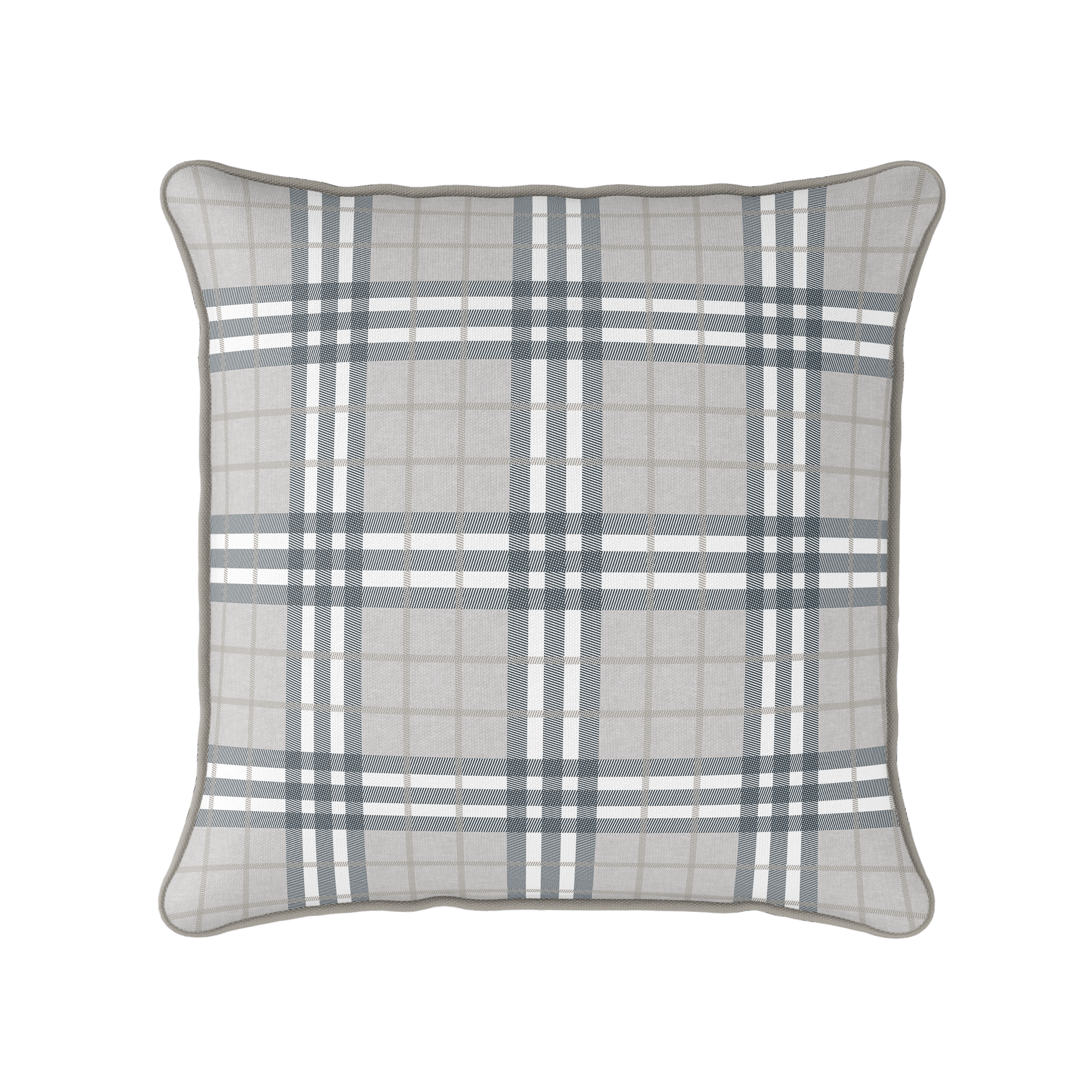 Highland Plaid Neutral Fabric