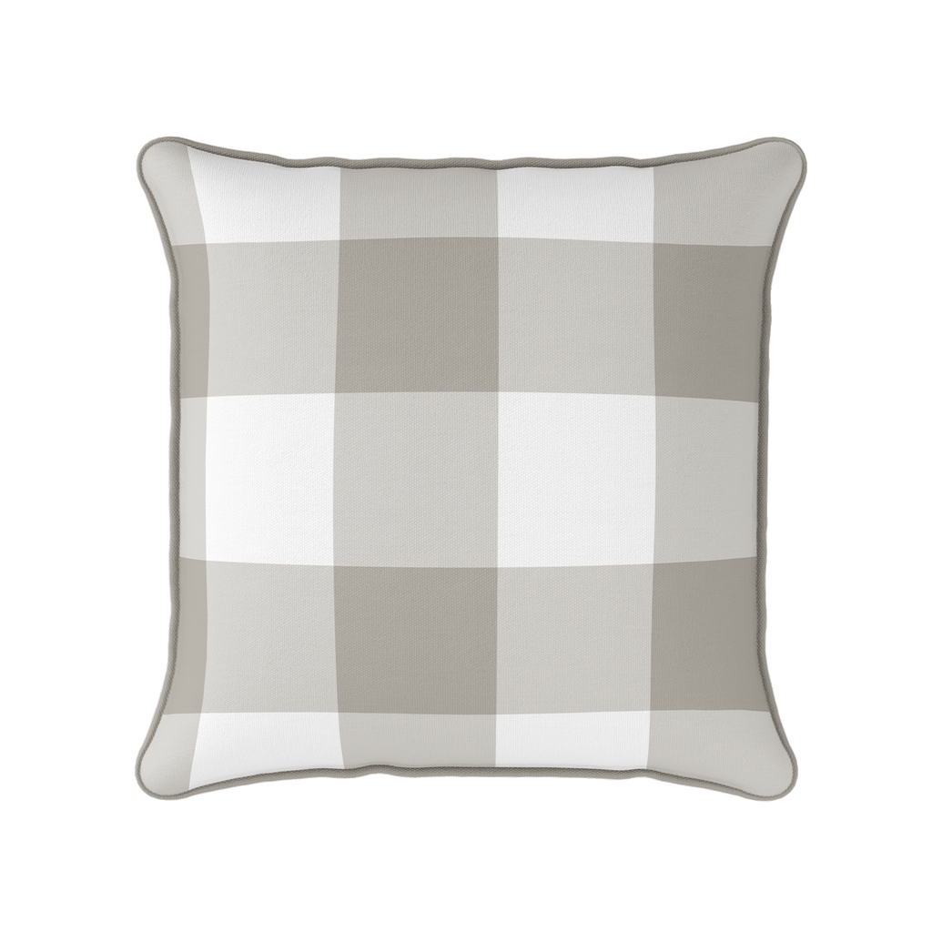 Gingham Check Jumbo Fabric - Chateaux