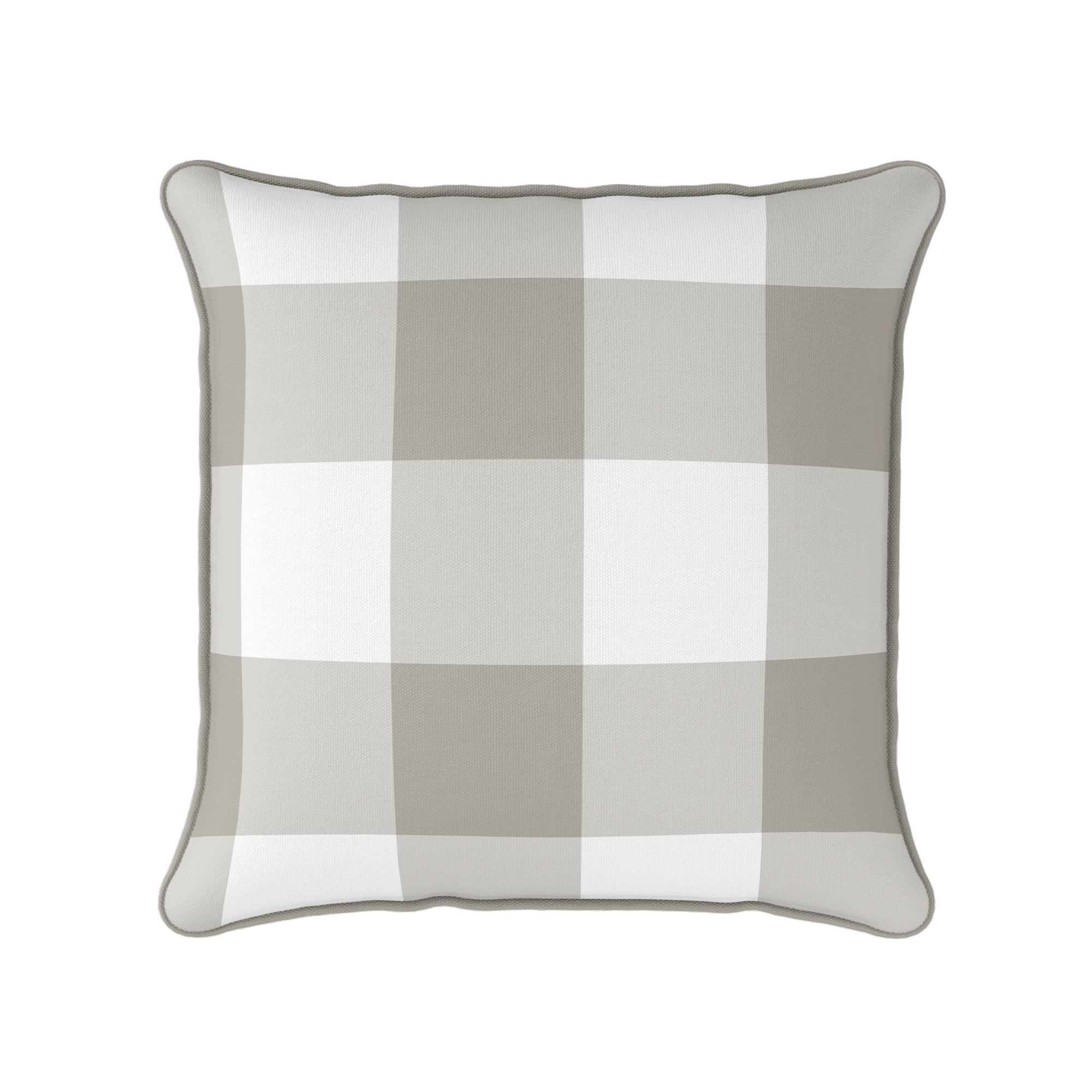 Gingham Check Jumbo Fabric - Chateaux