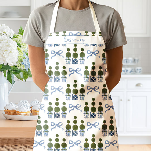 Topiary Tree Apron with Personalisation