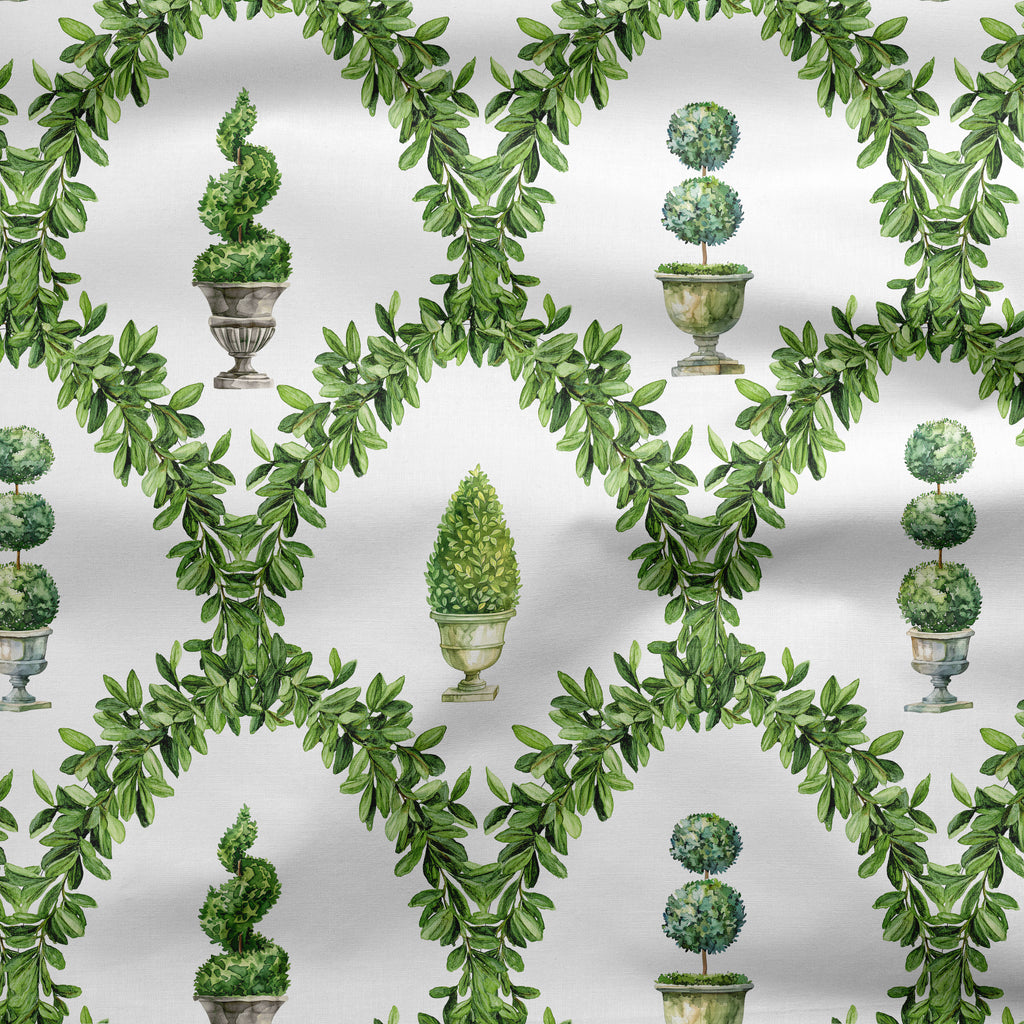Topiary Tree Trellis Fabric