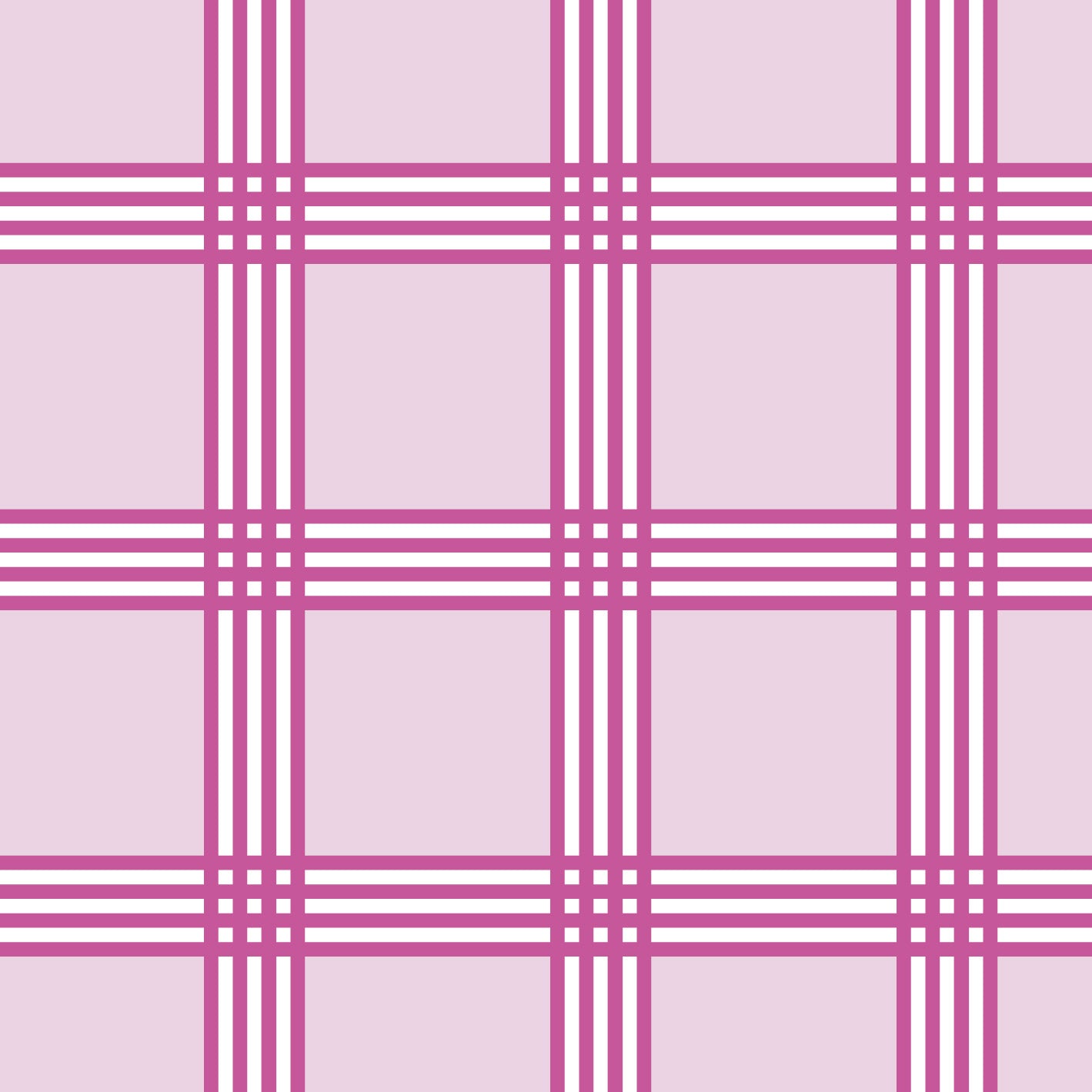 Trafalgar Check Pink Fabric