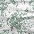 Villandry French Rose Toile - Eucalyptus