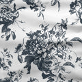 Villandry French Rose Toile - Graphite