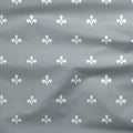 Amalfi Swish Reverse Fabric - Koala - Hydrangea Lane Home