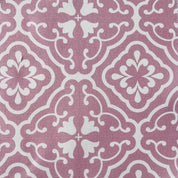 Amalfi Tulip Scroll Fabric - Tickled Pink - Hydrangea Lane Home