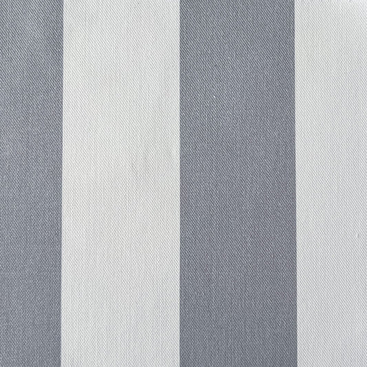 Awning Stripe Fabric - Koala - Hydrangea Lane Home