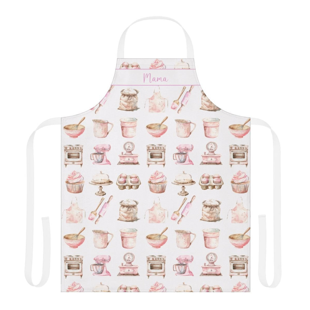 Baking Lover Apron - Pink with Personalisation - Hydrangea Lane Home