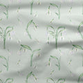 Boho Snow Drops Fabric - Green - Hydrangea Lane Home