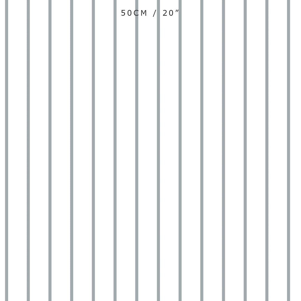 Breton Stripe Fabric - Koala - Hydrangea Lane Home