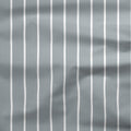 Breton Stripe Reverse Fabric - Koala - Hydrangea Lane Home