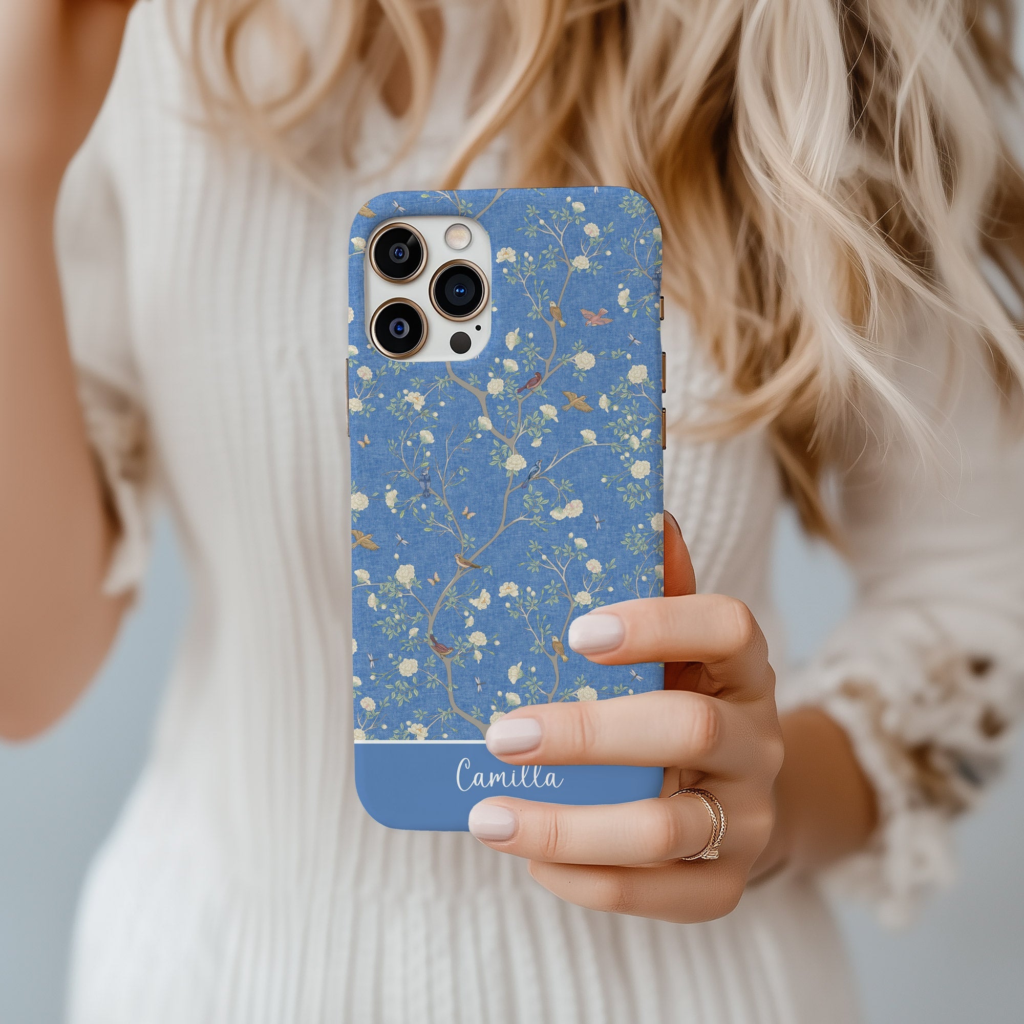 Camellia Garden Breeze iPhone Tough Case - Hydrangea Lane Home