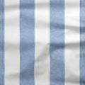 Casual Coastal Stripe Fabric - Breeze Blue - Hydrangea Lane Home