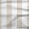 Casual Coastal Stripe Fabric - Linen Beige - Hydrangea Lane Home