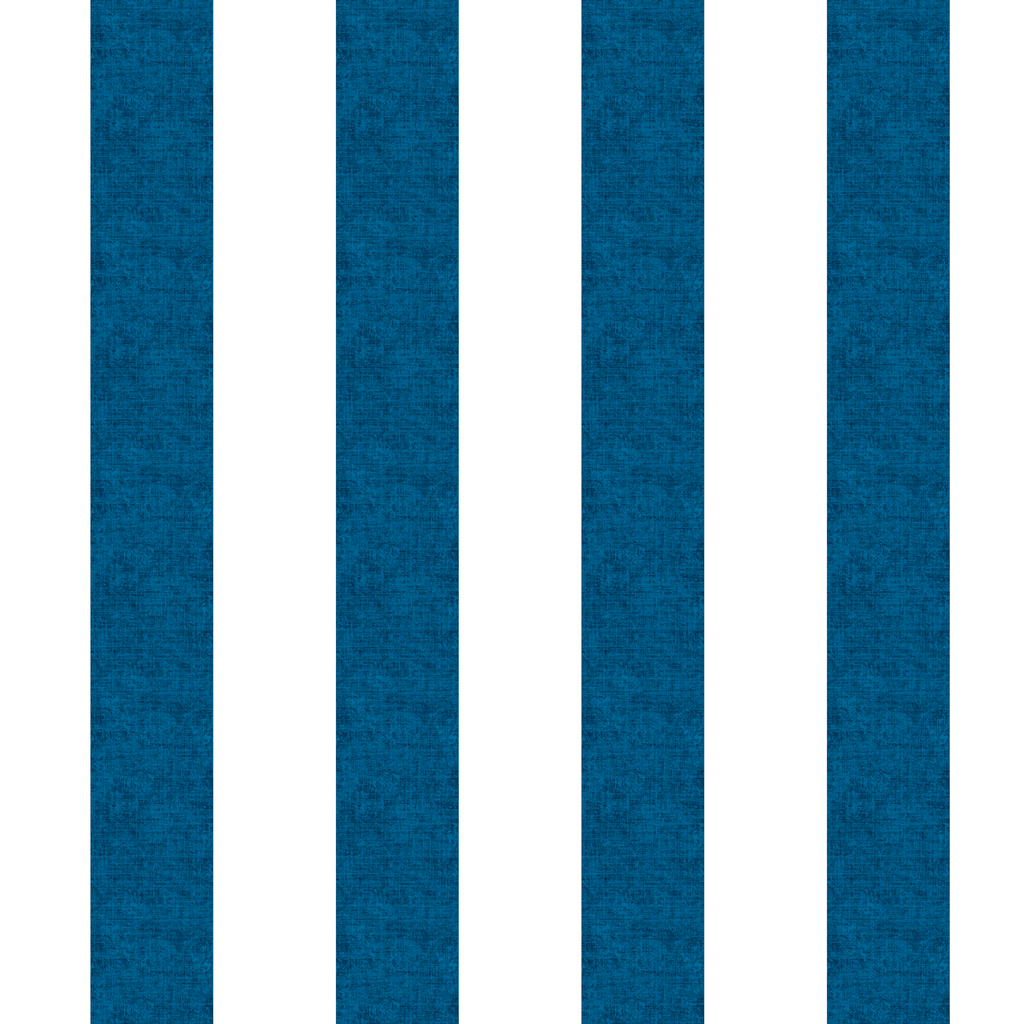Casual Coastal Stripe Fabric - Navy Blue - Hydrangea Lane Home