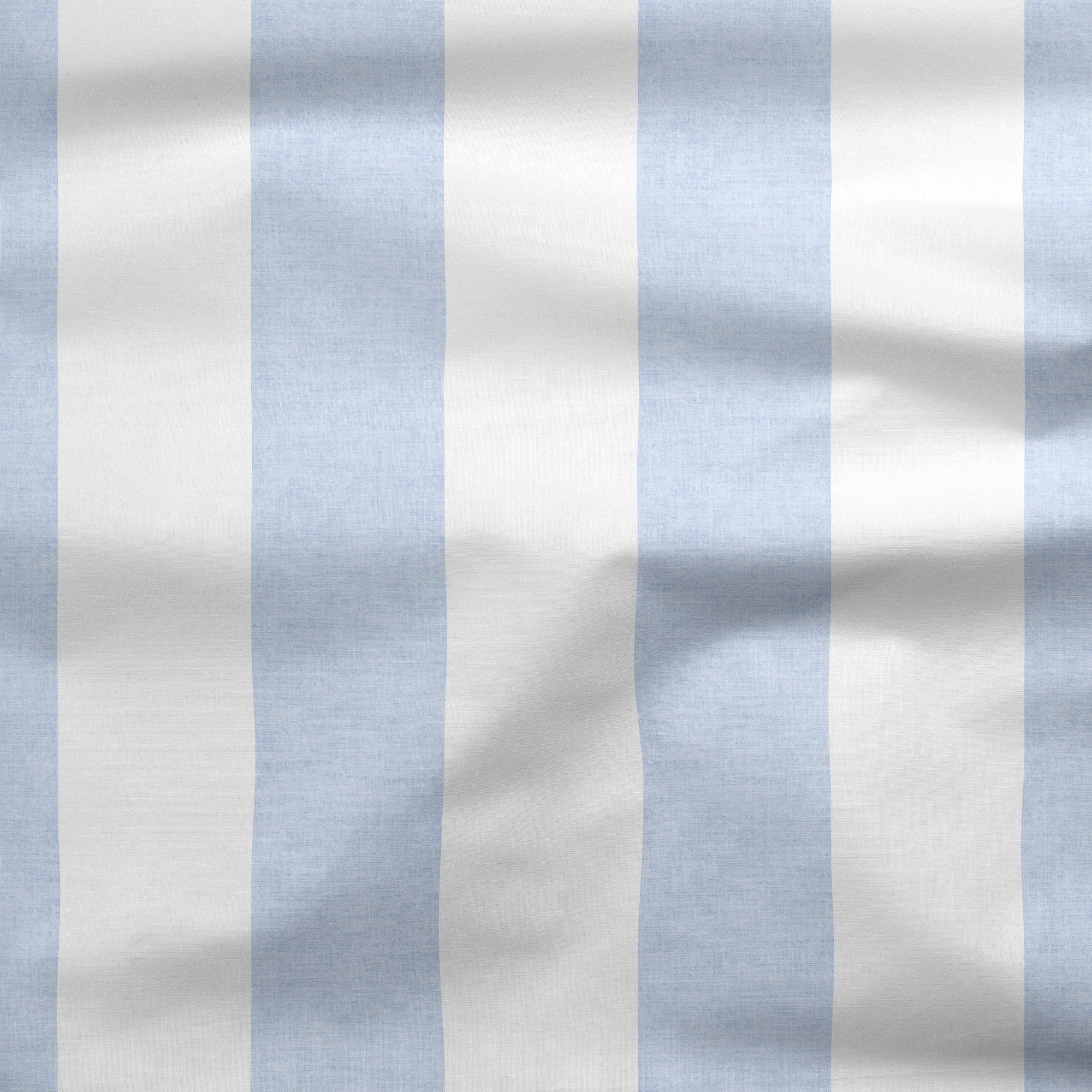 Casual Coastal Stripe Fabric - Serenity Blue - Hydrangea Lane Home