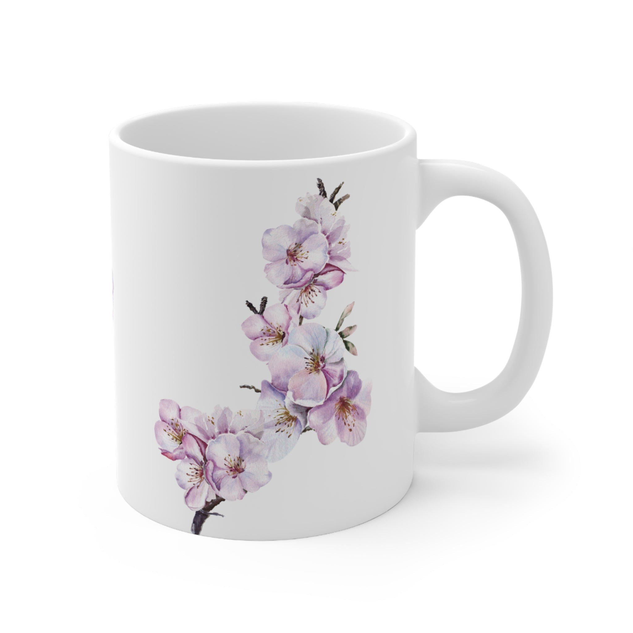 Cherry Blossom Floral Ceramic Mug - Hydrangea Lane Home