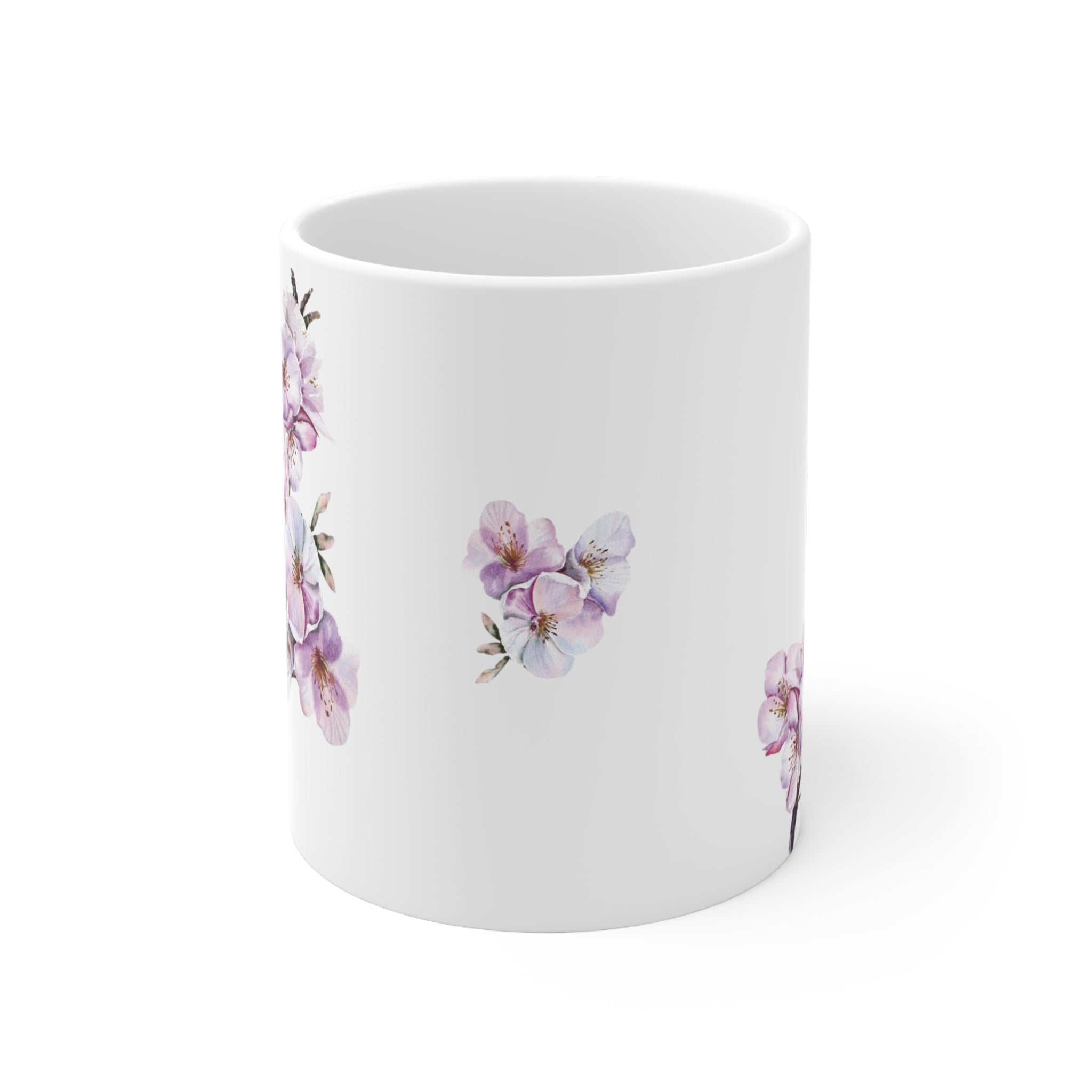 Cherry Blossom Floral Ceramic Mug - Hydrangea Lane Home