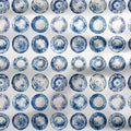 Chinoiserie Blue and White Plates Fabric - Hydrangea Lane Home