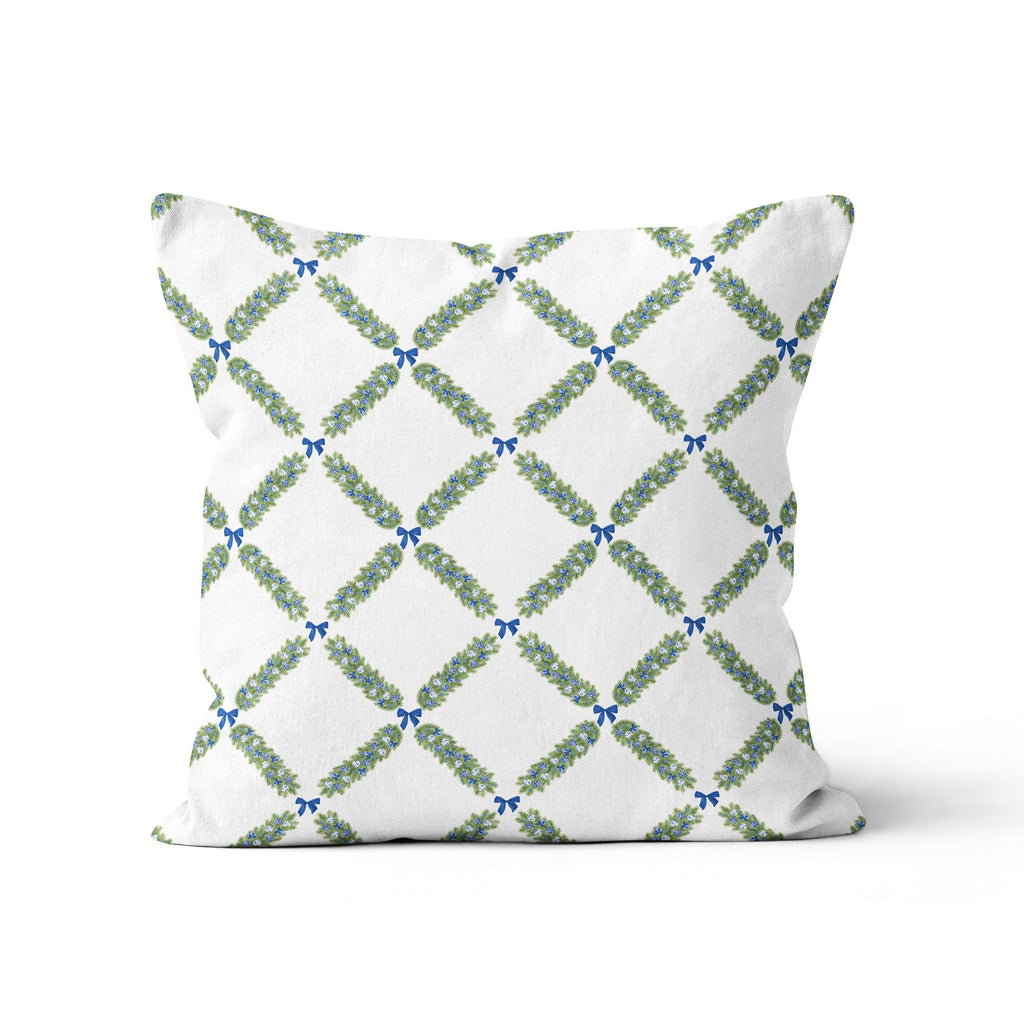 Chinoiserie Christmas Tree Cushion/Pillow Cover - Hydrangea Lane Home