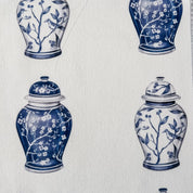 Chinoiserie Ginger Jar Fabric - Hydrangea Lane Home