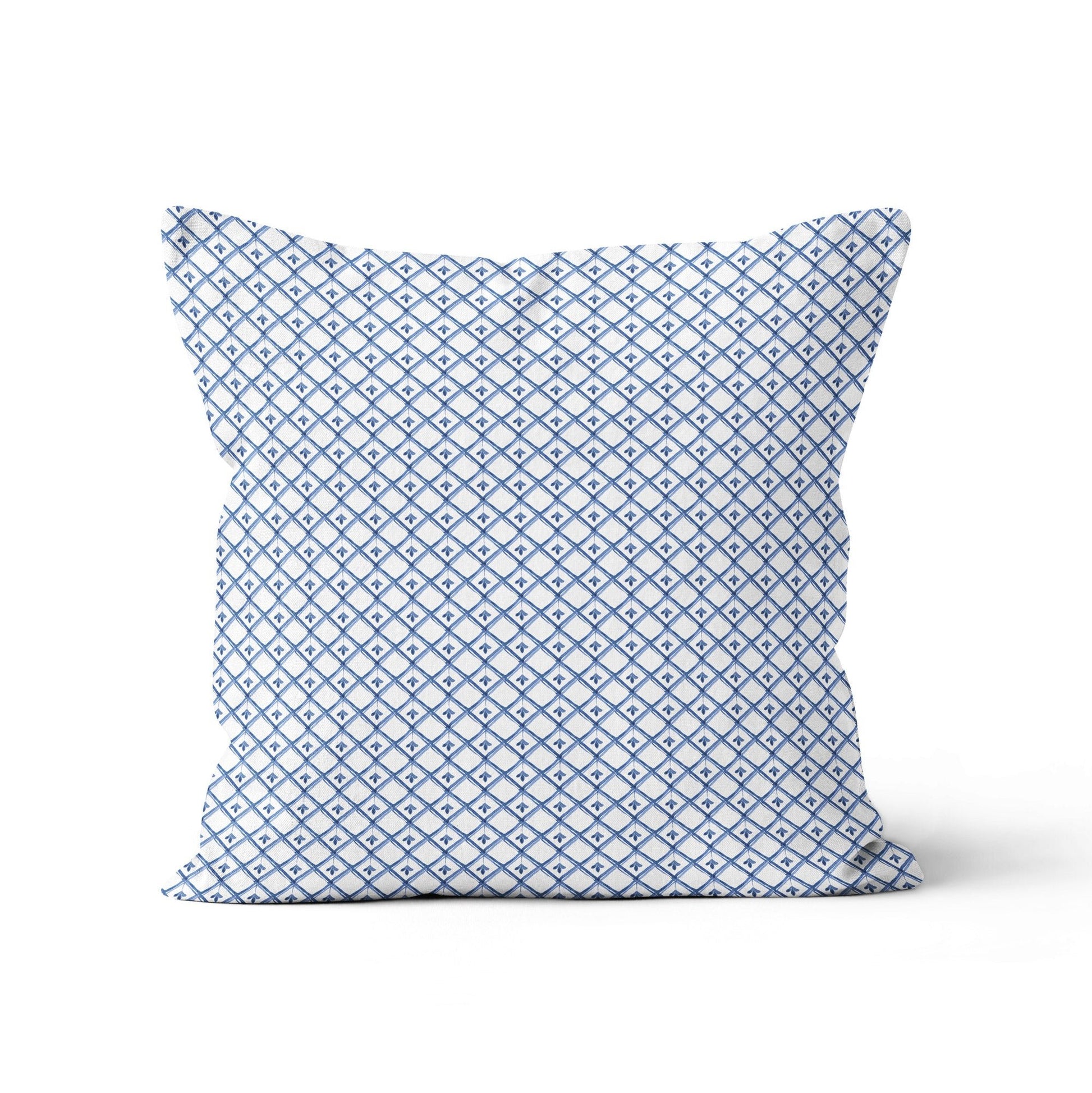 Christmas Baubles Blue Cushion/Pillow Cover - Hydrangea Lane Home