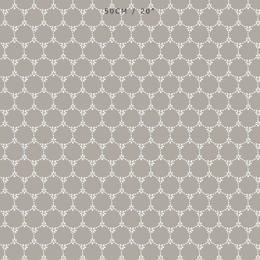 Daisy Chain Reverse Fabric - Chateaux - Hydrangea Lane Home