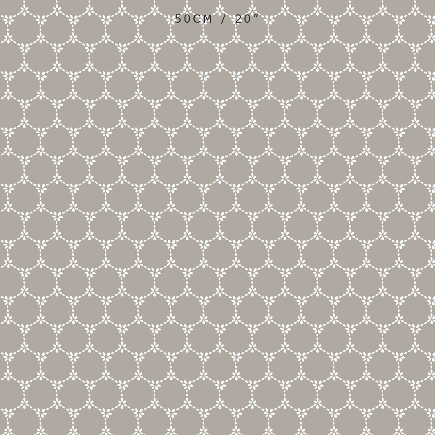 Daisy Chain Reverse Fabric - Chateaux - Hydrangea Lane Home