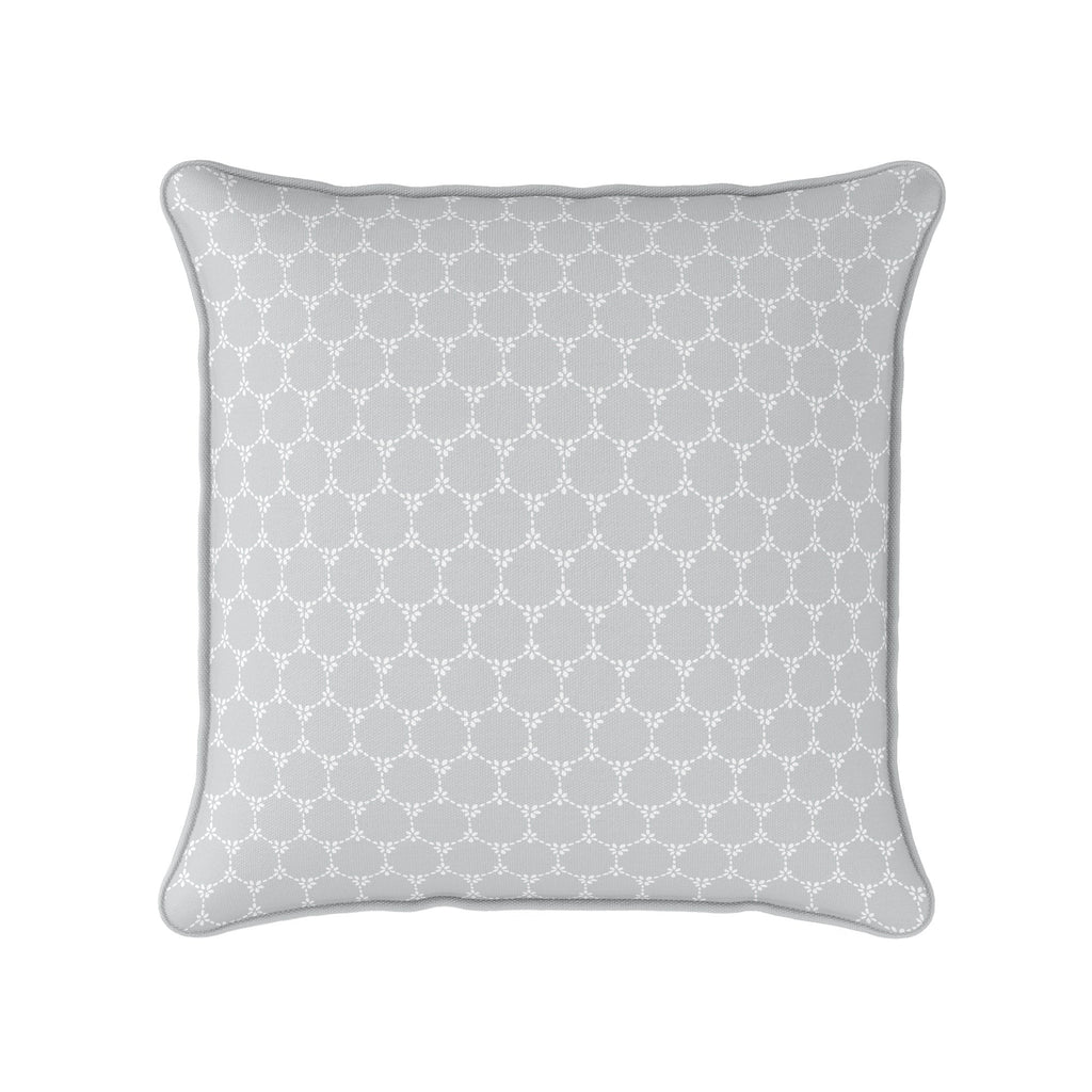 Daisy Chain Reverse Fabric - Dove - Hydrangea Lane Home