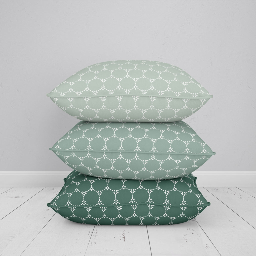 Daisy Chain Reverse Fabric - Eau De Nil - Hydrangea Lane Home