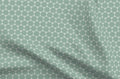 Daisy Chain Reverse Fabric - Eucalyptus - Hydrangea Lane Home