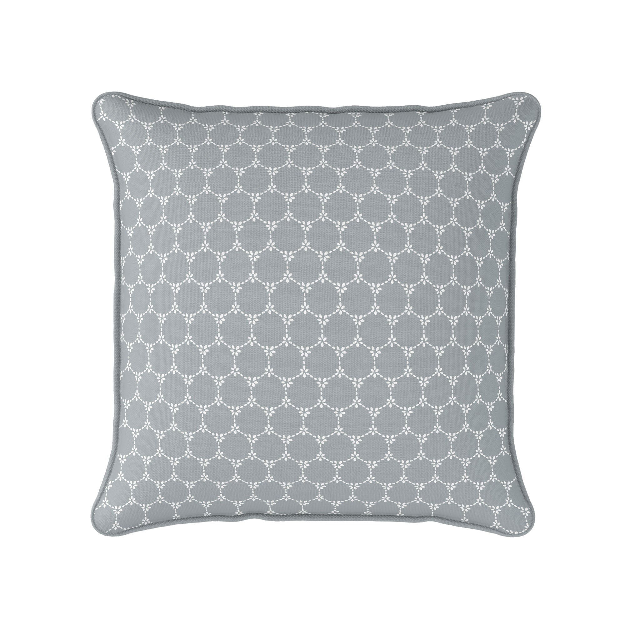 Daisy Chain Reverse Fabric - Koala - Hydrangea Lane Home