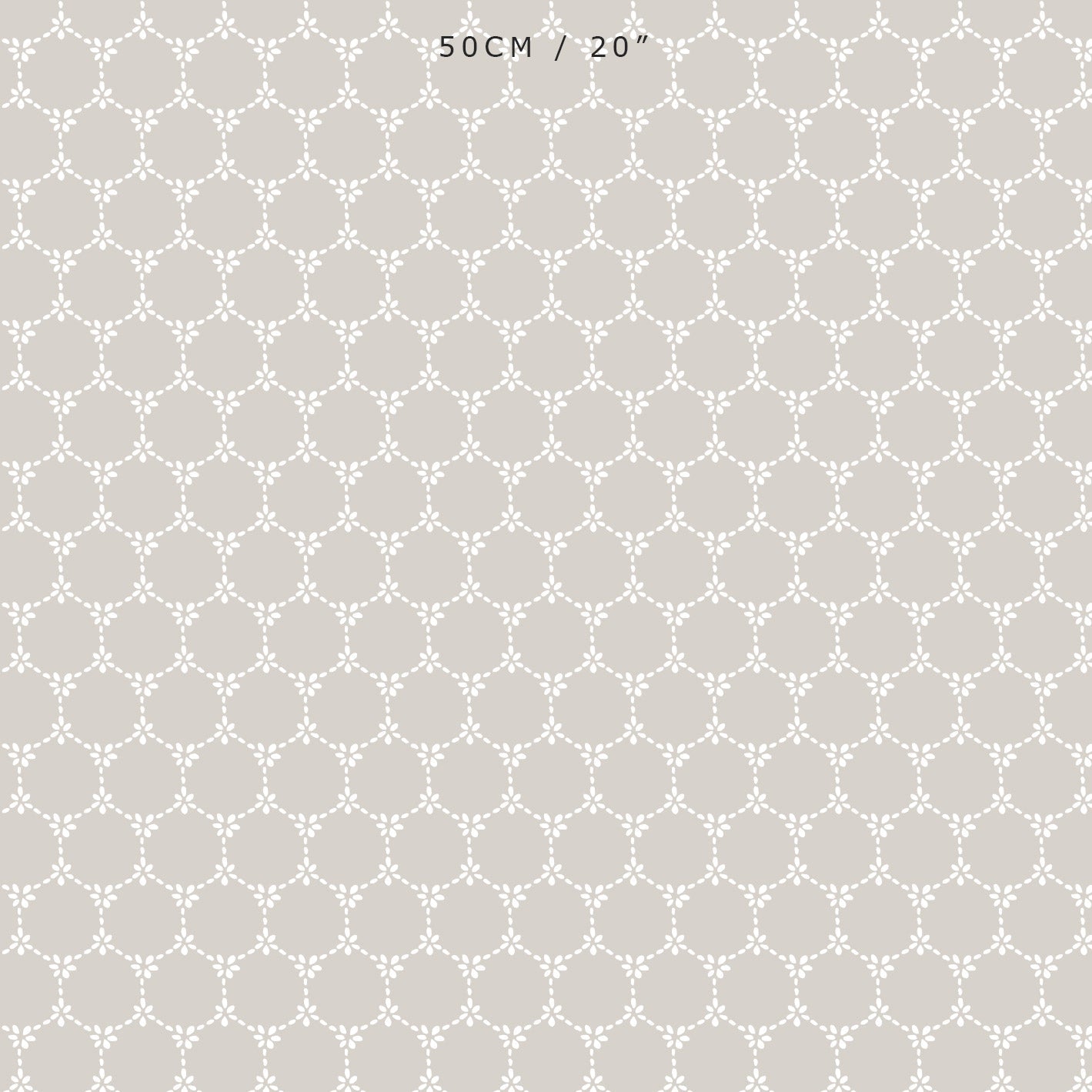 Daisy Chain Reverse Fabric - Linen - Hydrangea Lane Home