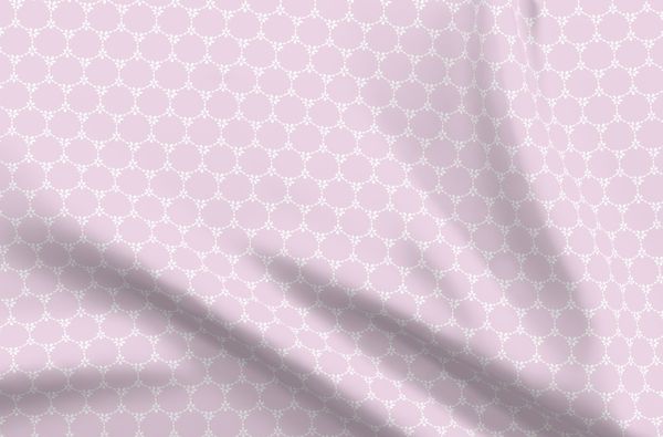 Daisy Chain Reverse Fabric - Peony - Hydrangea Lane Home