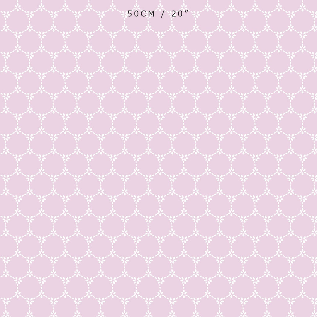 Daisy Chain Reverse Fabric - Peony - Hydrangea Lane Home