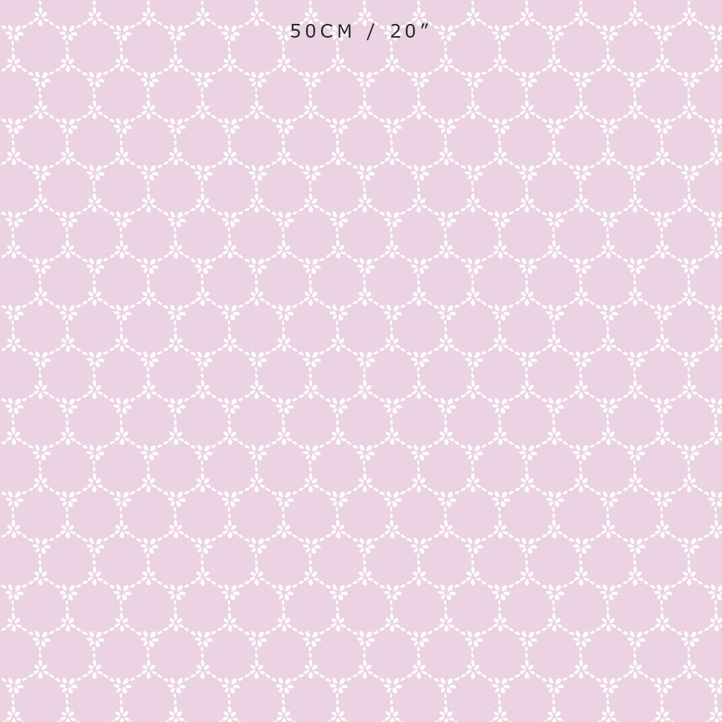 Daisy Chain Reverse Fabric - Peony - Hydrangea Lane Home