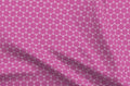 Daisy Chain Reverse Fabric - Raspberry - Hydrangea Lane Home