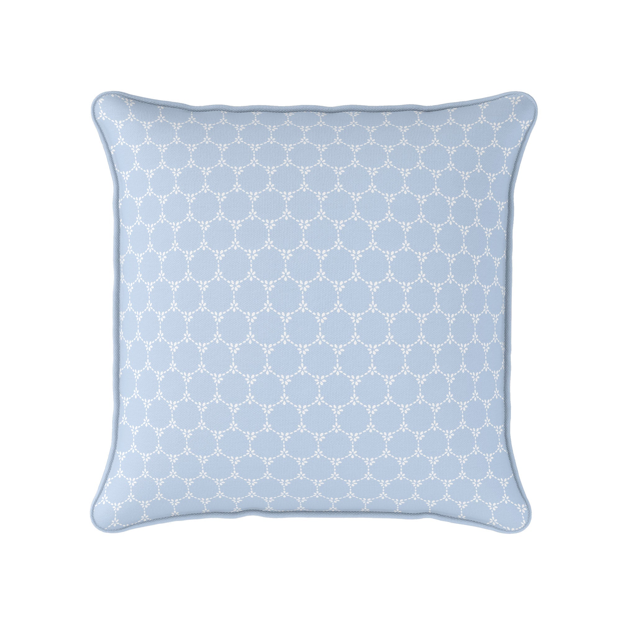 Daisy Chain Reverse Fabric - Serenity - Hydrangea Lane Home
