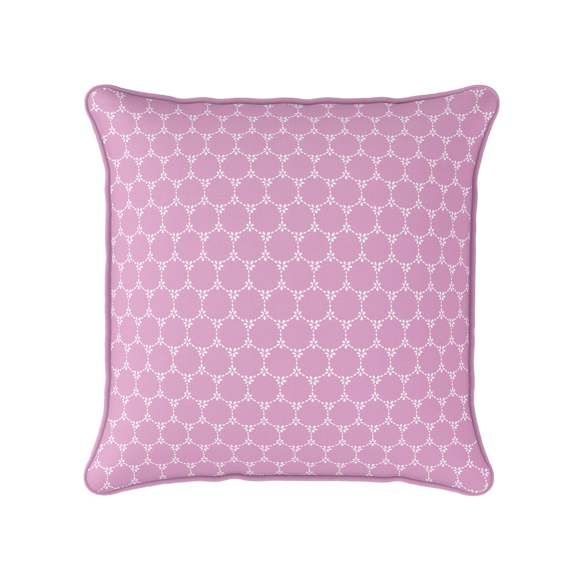 Daisy Chain Reverse Fabric - Tickled Pink - Hydrangea Lane Home