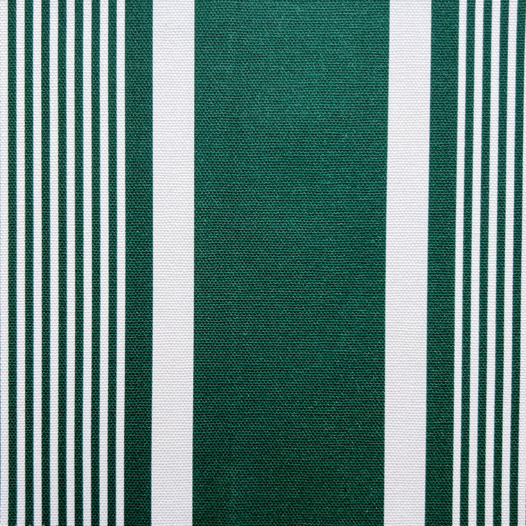 Deckchair Stripe Fabric - Leaf - Hydrangea Lane Home