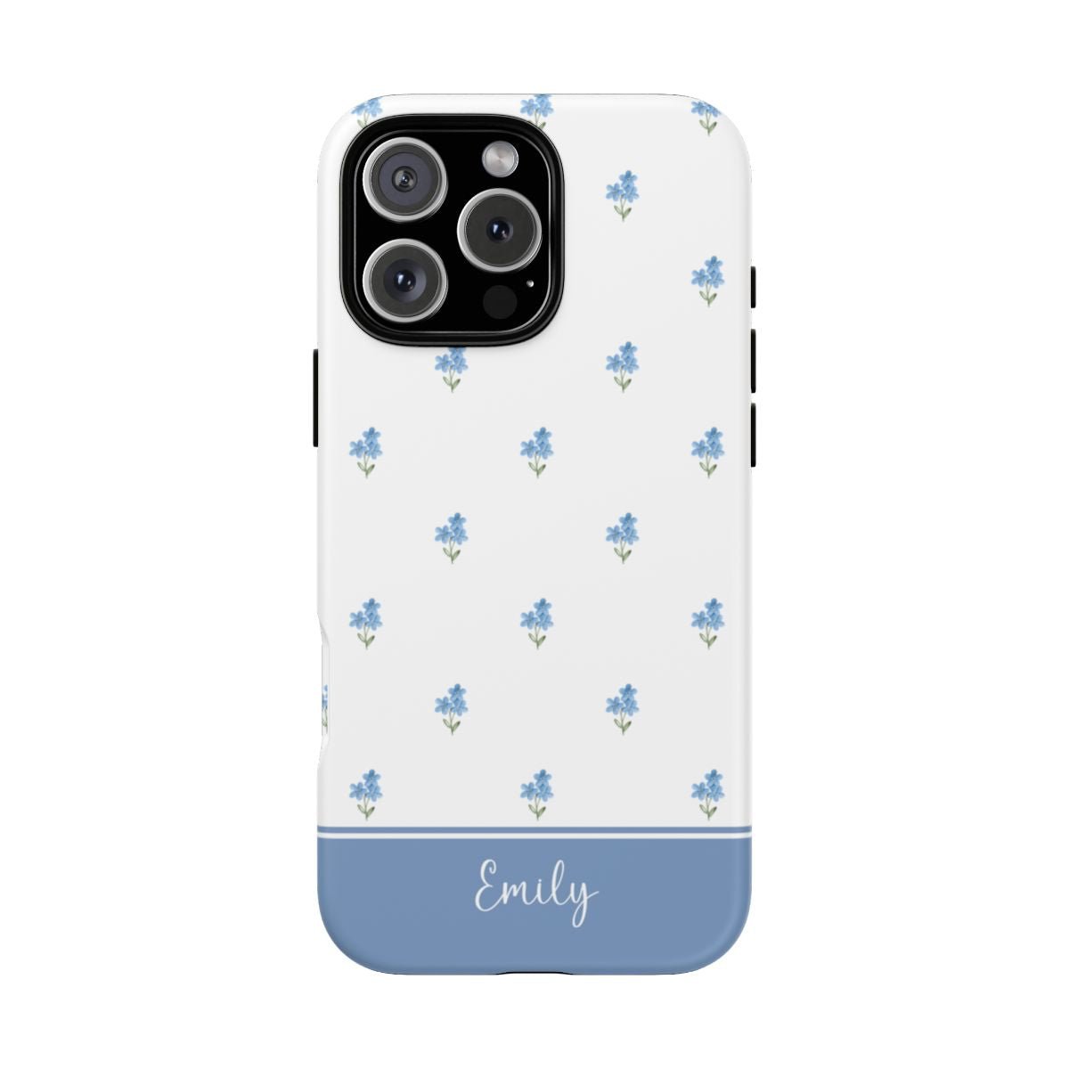 Forget Me Nots Tough iPhone Case - Hydrangea Lane Home