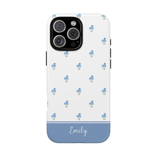 Forget Me Nots Tough iPhone Case - Hydrangea Lane Home