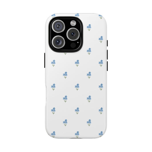 Forget Me Nots Tough iPhone Case - Hydrangea Lane Home