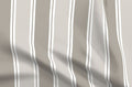 Grande Stripe Fabric - Chateaux - Linen - Hydrangea Lane Home
