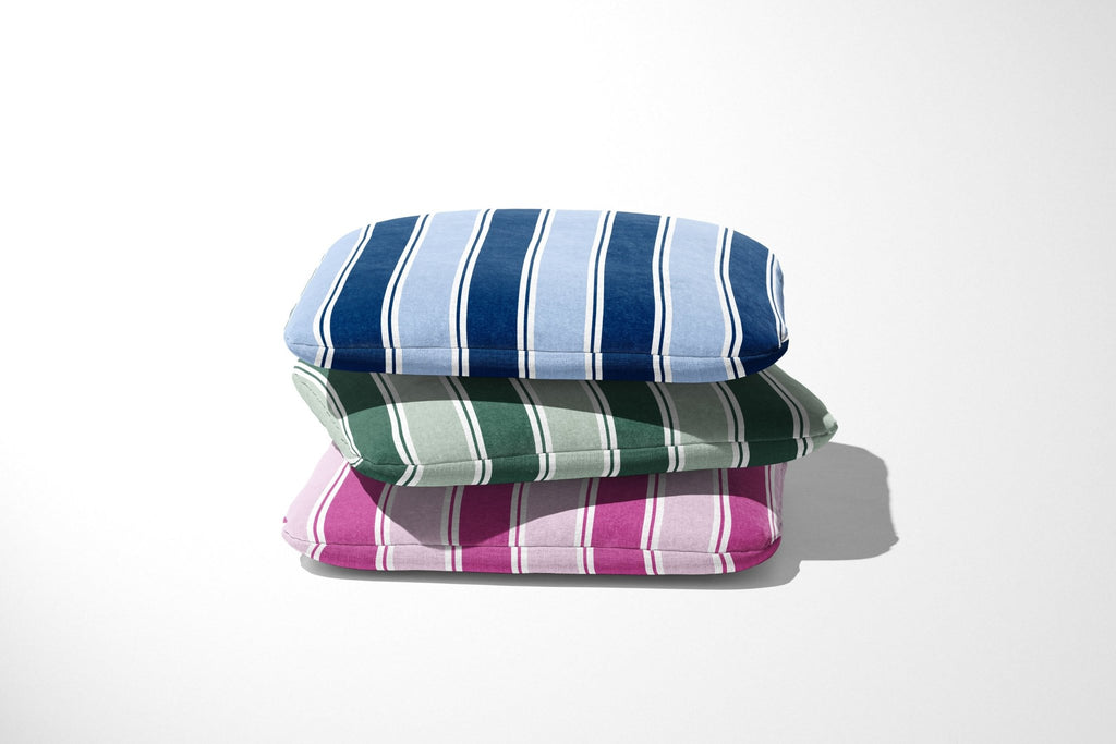 Grande Stripe Fabric - Eau de Nil - Leaf Green - Hydrangea Lane Home