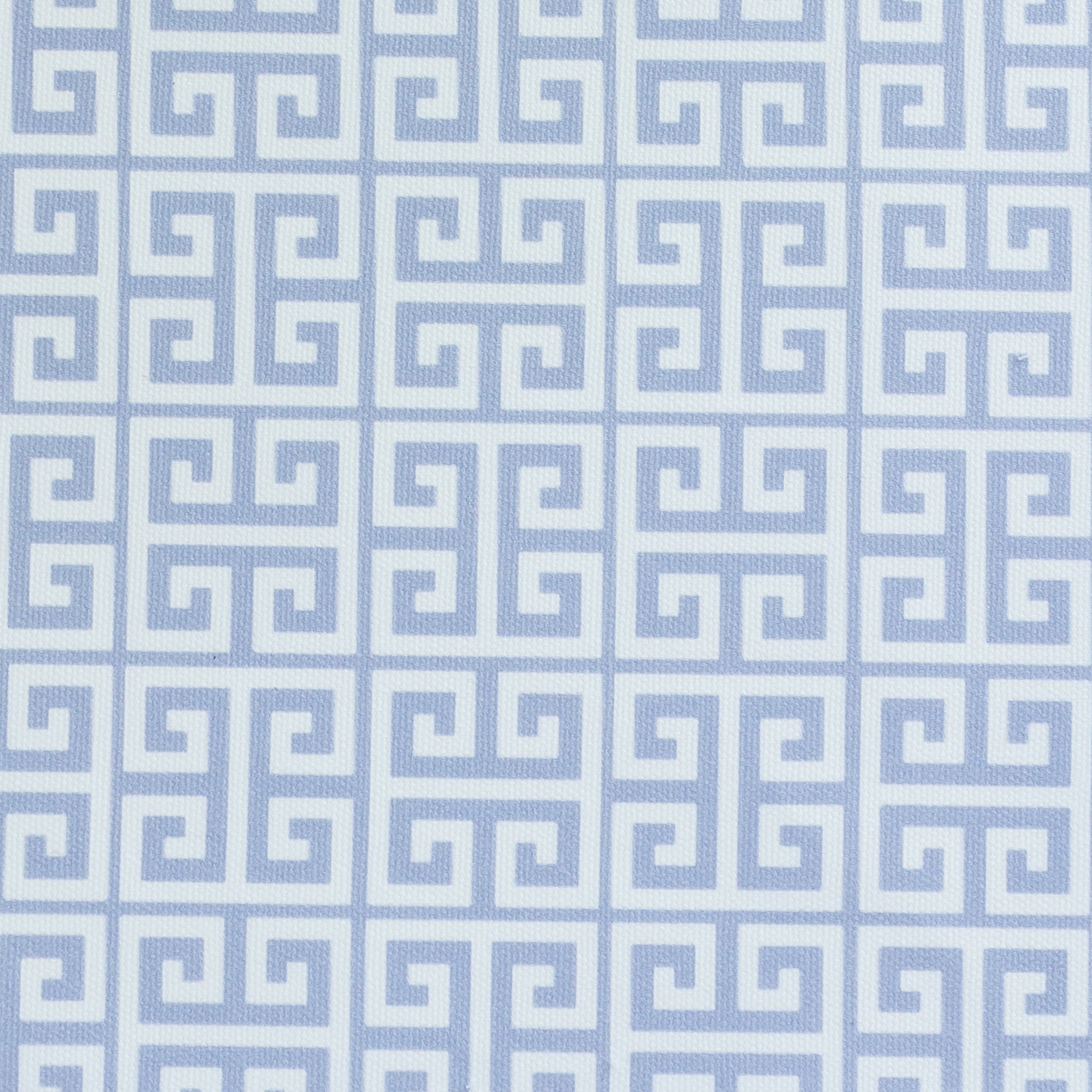 Greek Key Fabric - Cornflower - Hydrangea Lane Home