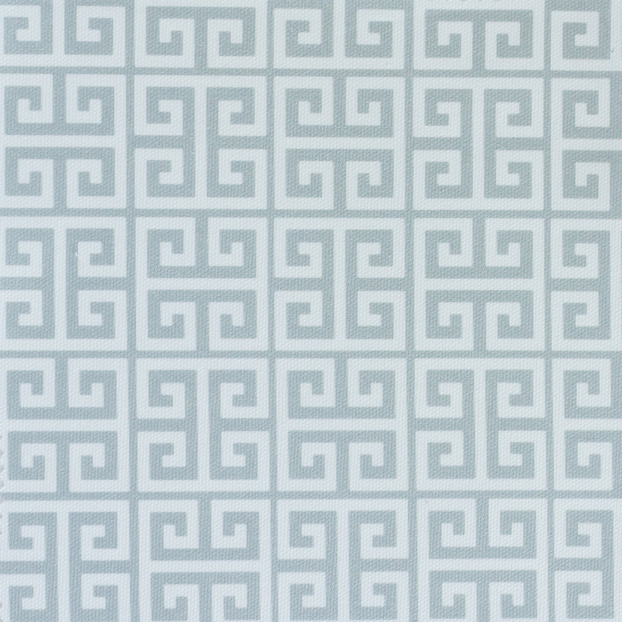 Greek Key Fabric - Eau De Nil - Hydrangea Lane Home
