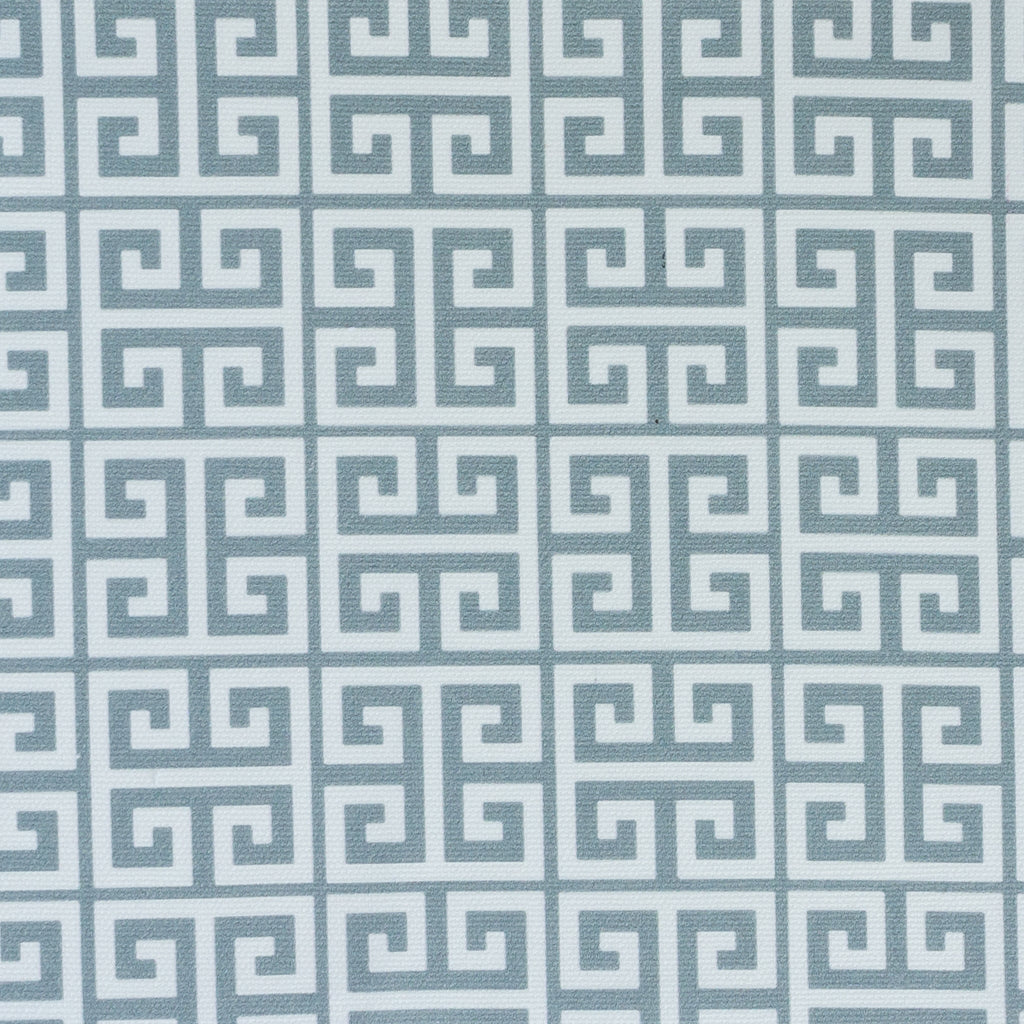 Greek Key Fabric - Eucalyptus - Hydrangea Lane Home